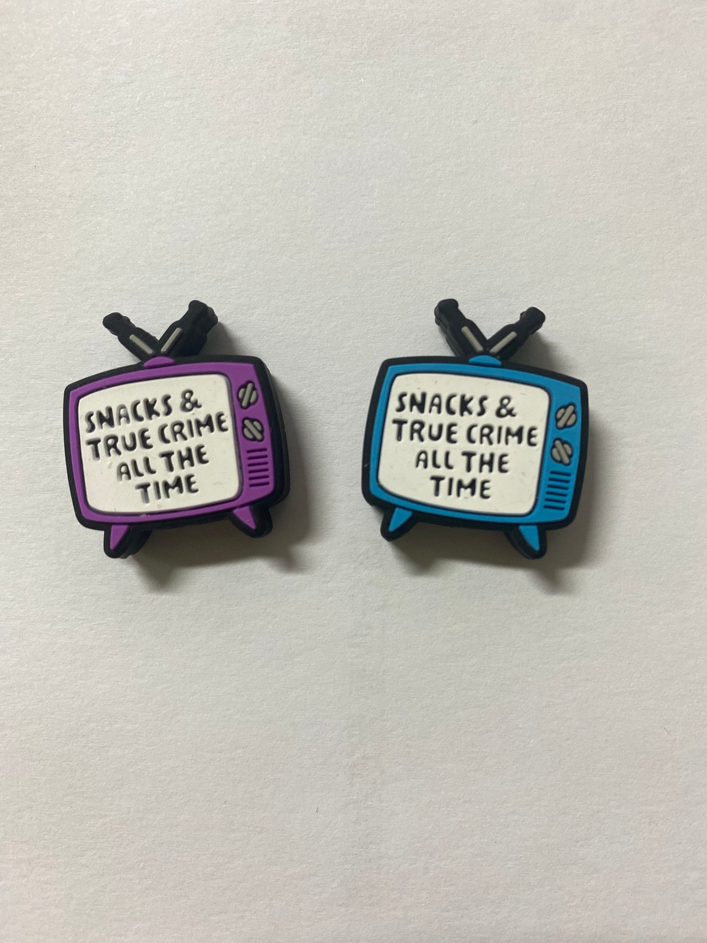 Snacks true crime all the time Focal beads