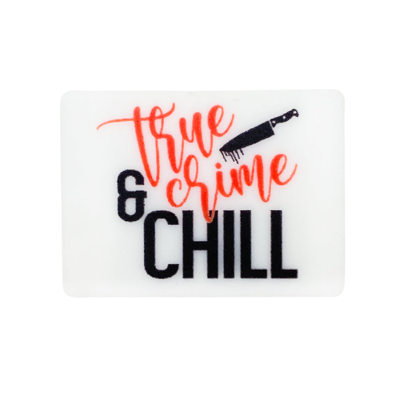 True Crime and Chill Knife Focal Beads #14