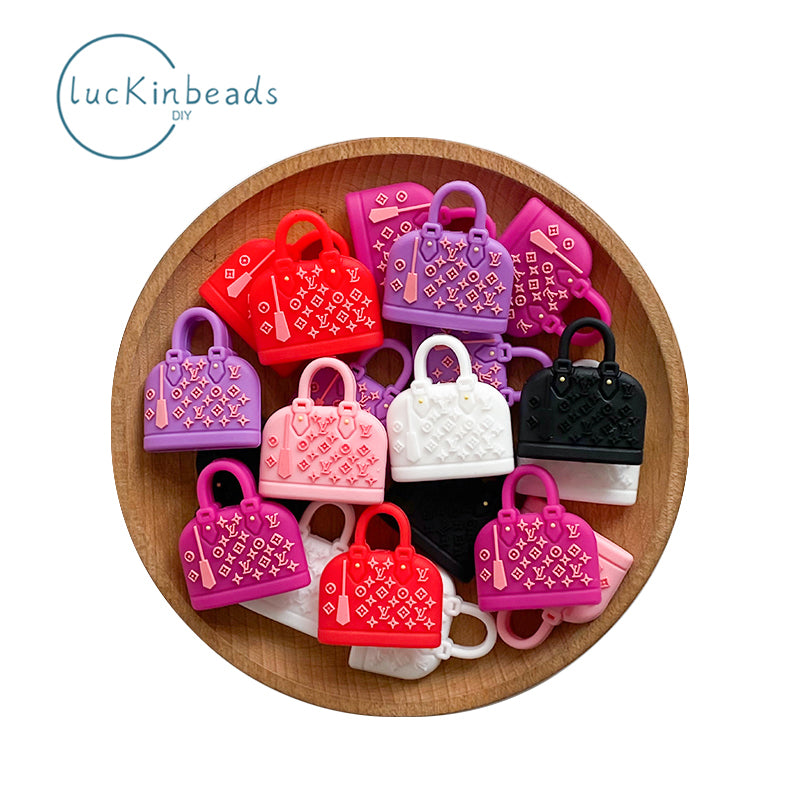LV bag Focal Beads