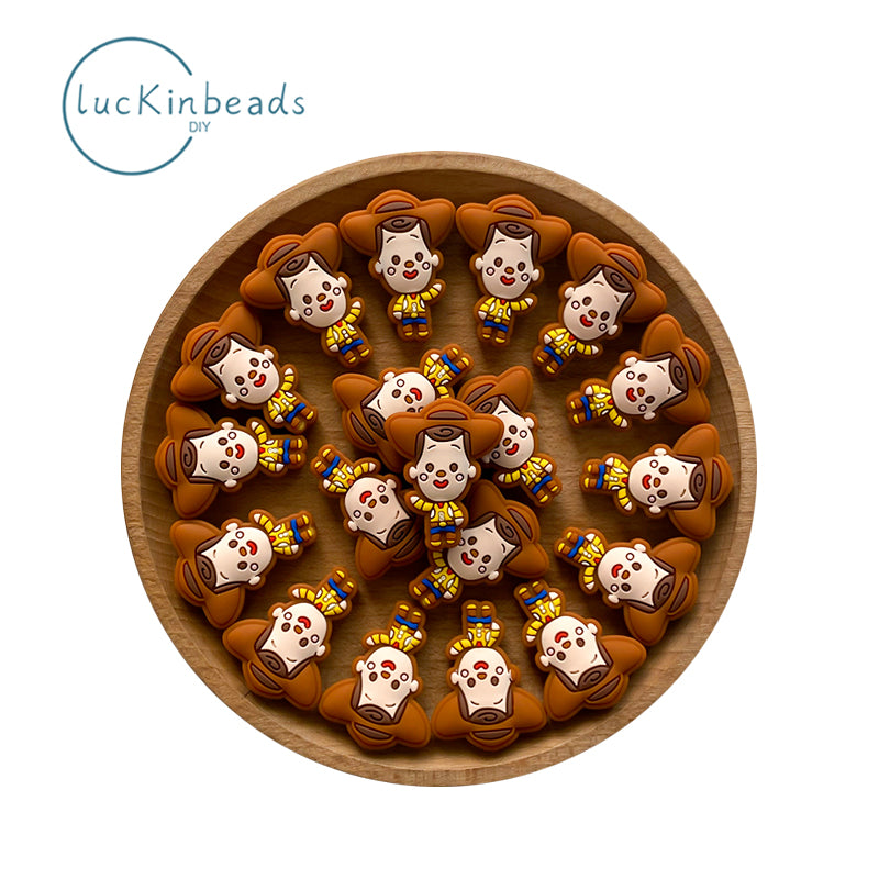 Western cowboy Focal Beads
