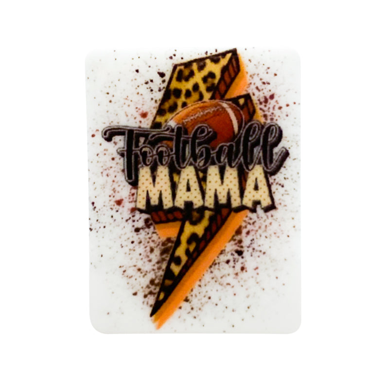 Football Mama Focal Beads #28