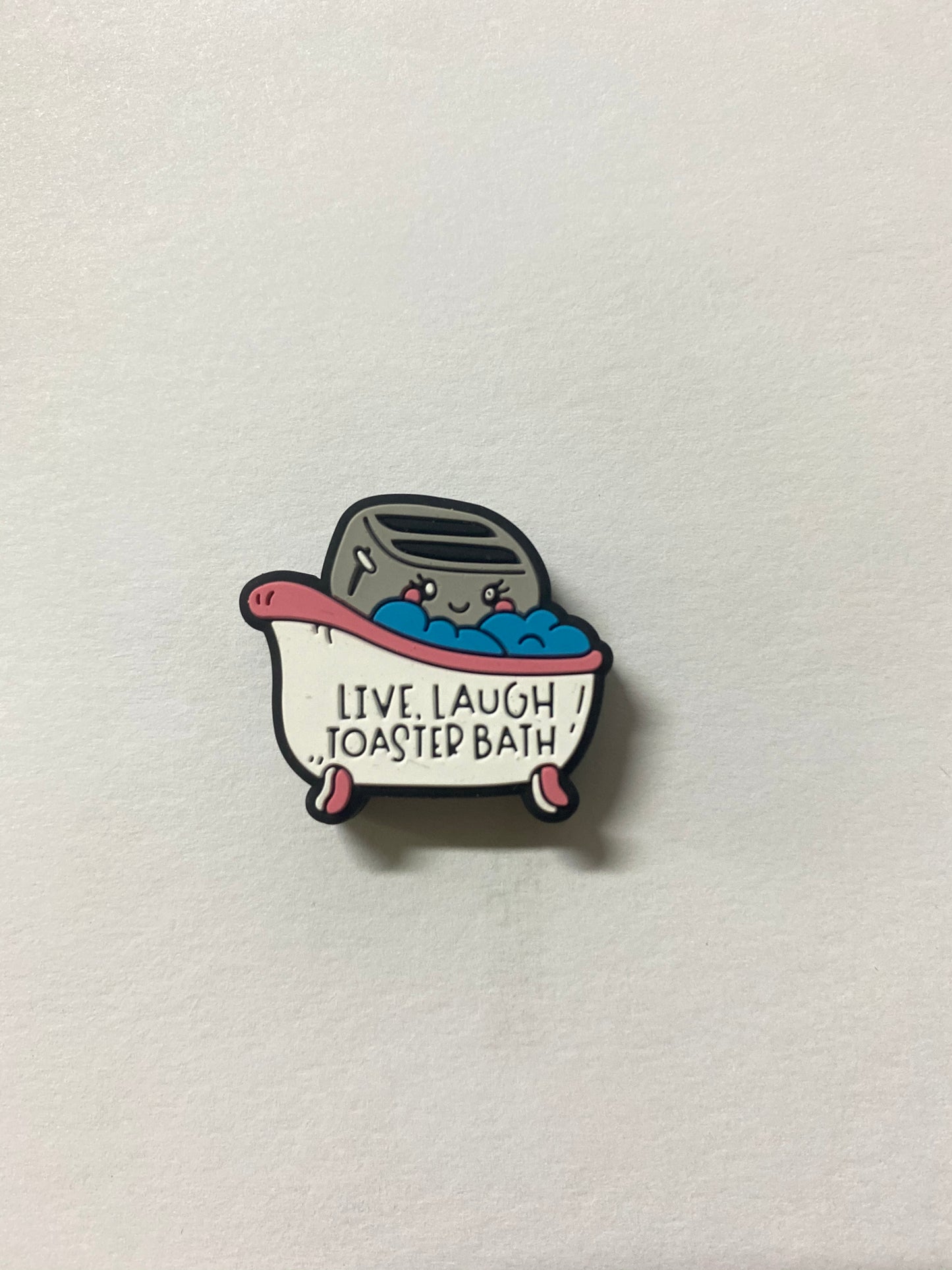 Live Laugh Toaster Bath Focal beads