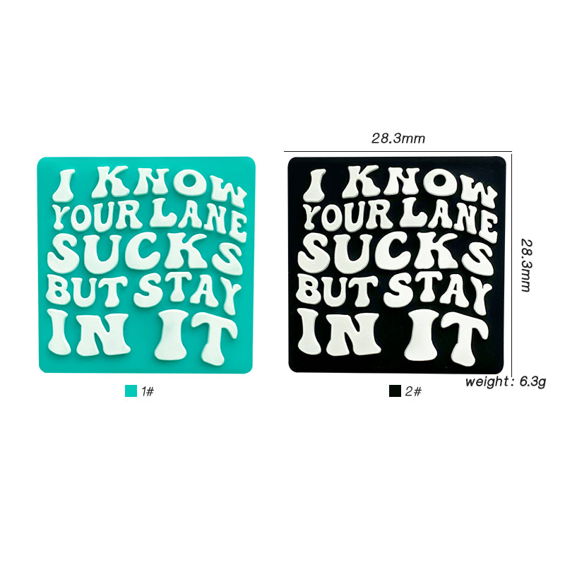 I know your lane sucks but stay In It Focal Beads