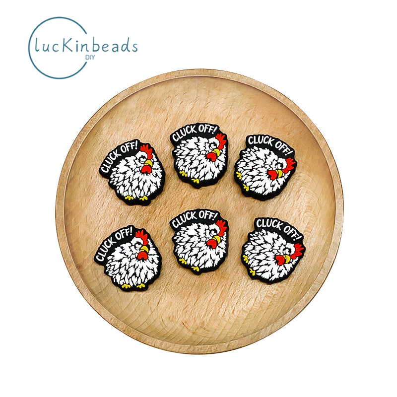 Cluck off Focal beads