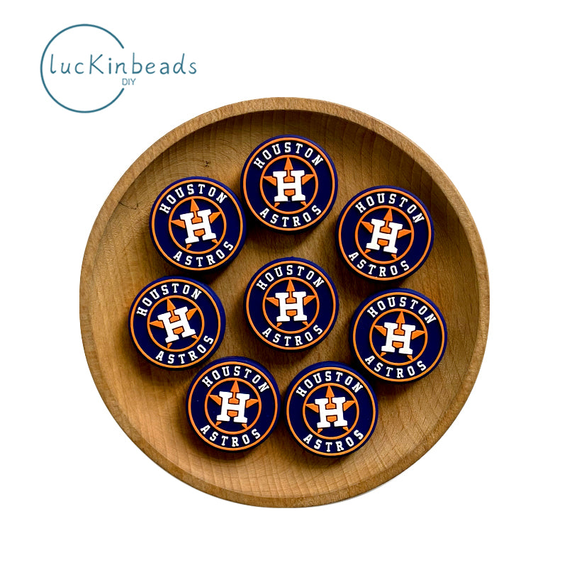 Houston astros Focal Beads