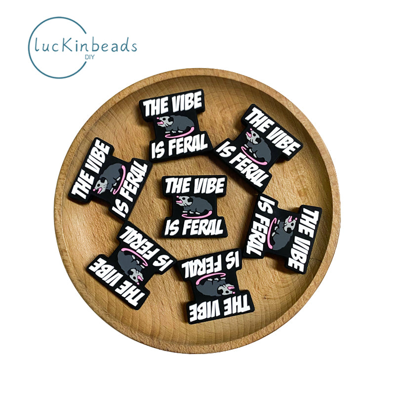 The vibe is feral Focal beads