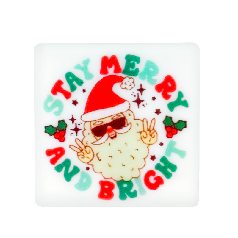 Stay merry and bright Focal Beads #8