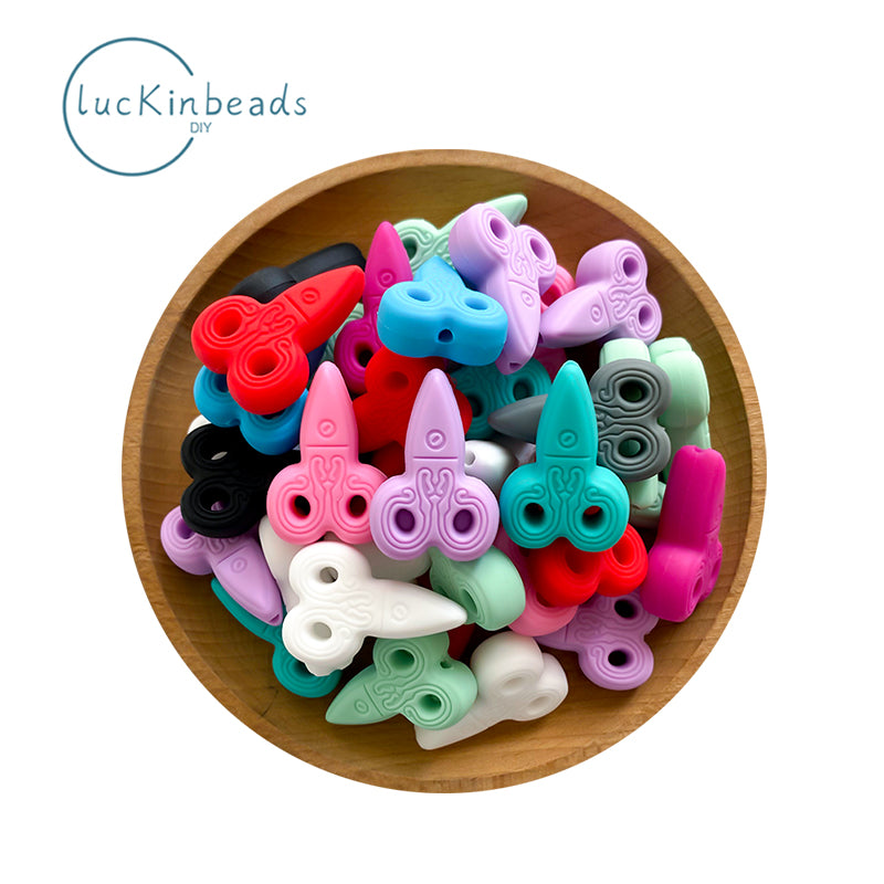 Scissors Focal Beads