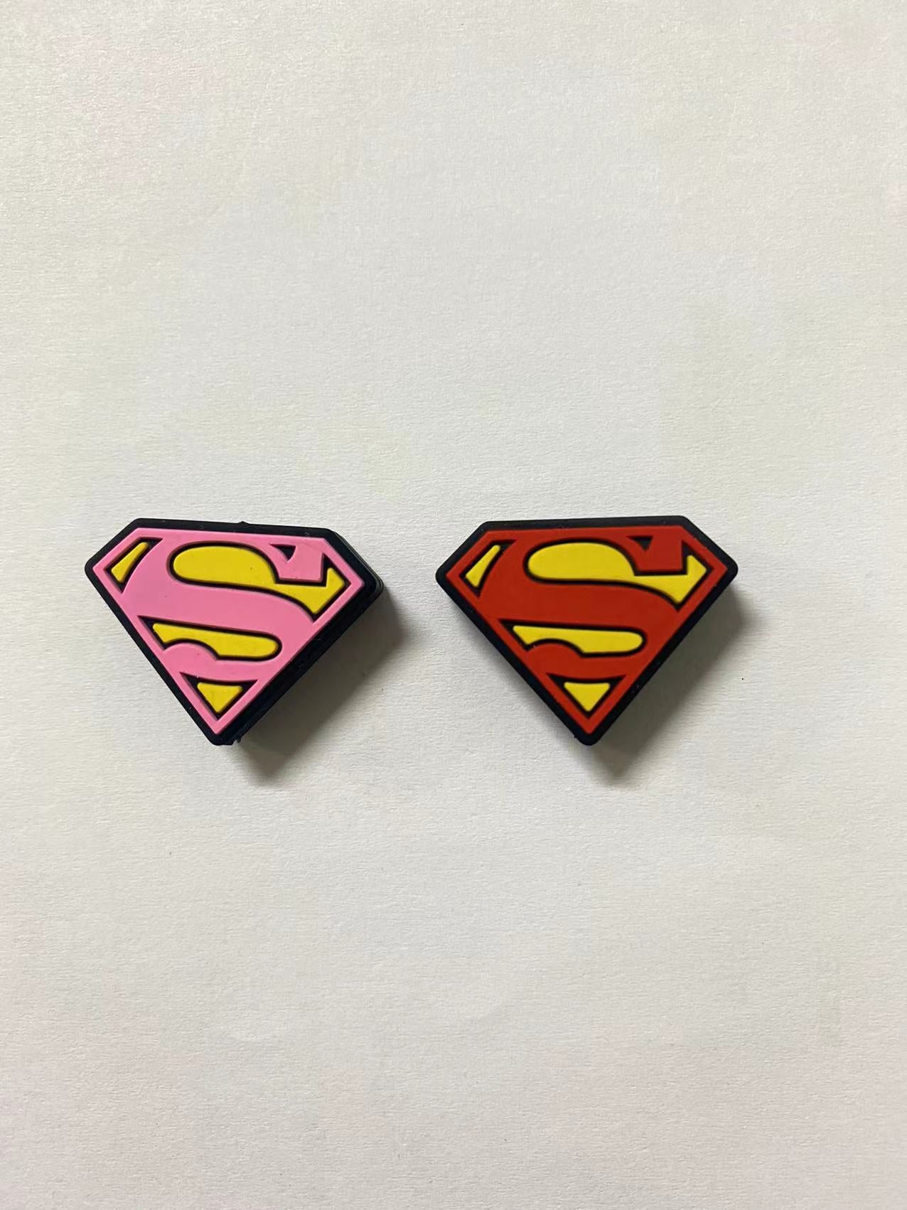 Superman Focal Beads