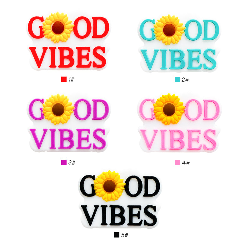 Good vibes Focal Beads