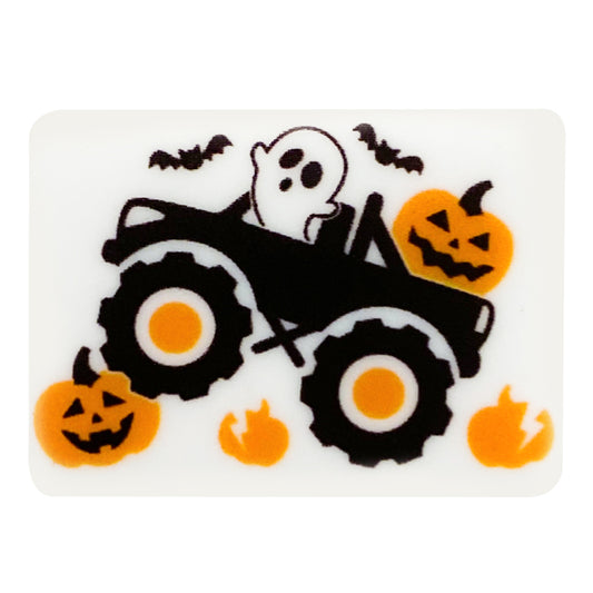 Halloween Pumpkin Car Focal Beads #30