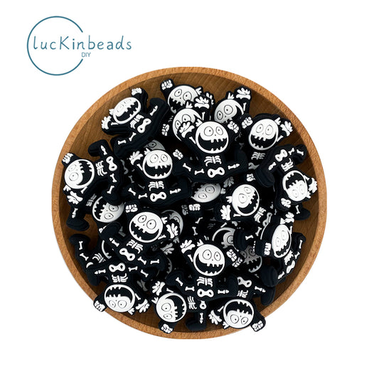 Dancing skeleton Focal Beads