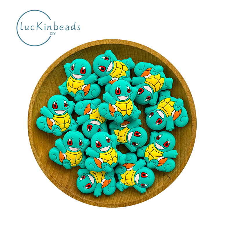 Squirtle Focal Beads