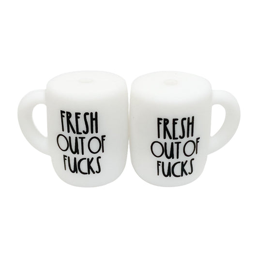 Fresh Out Of Fucks Mugs Focal Beads #6