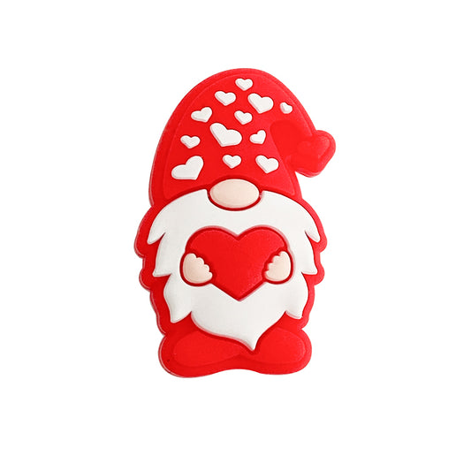 Valentine's day Gnome Focal Beads