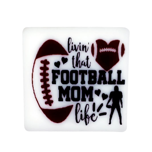 Football mom Focal Beads #23