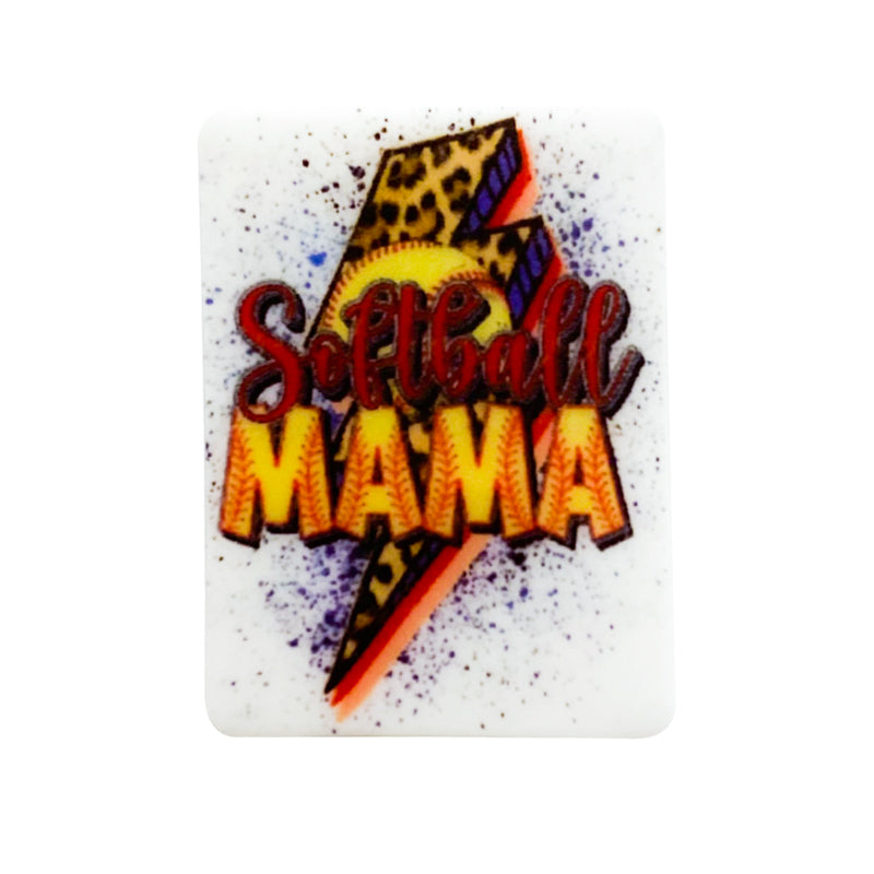 Soffball mama Focal Beads #27