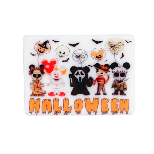 Halloween Cartoon Horror Mouse Balloon Focal Beads #33