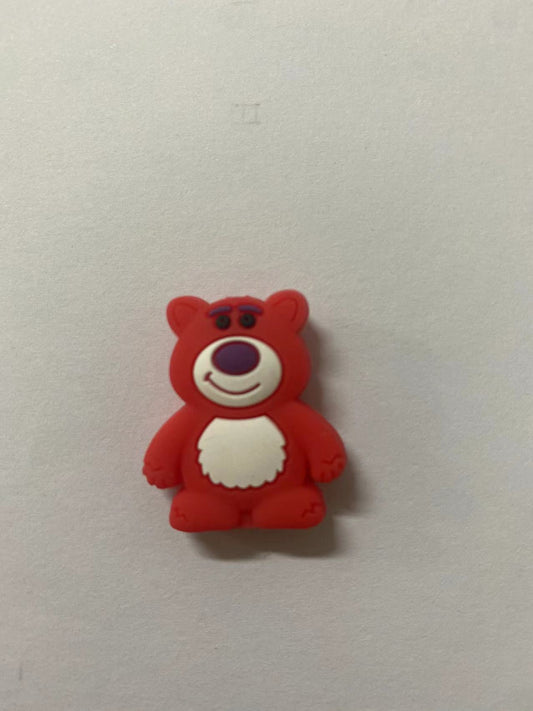 Strawberry bear Focal Beads