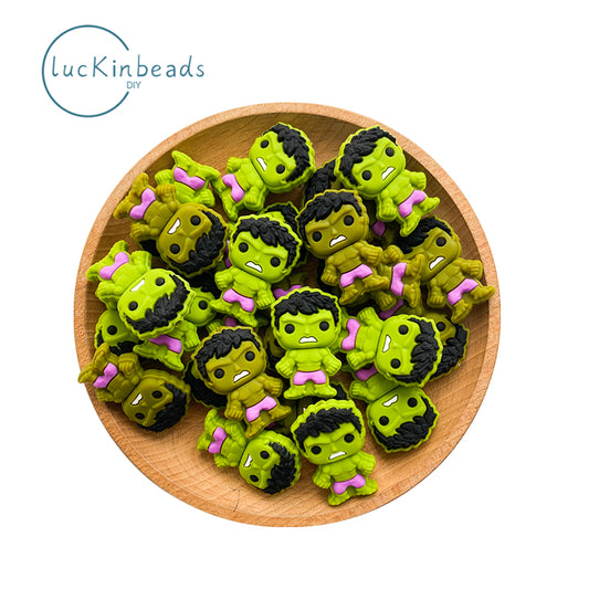 Hulk Focal Beads