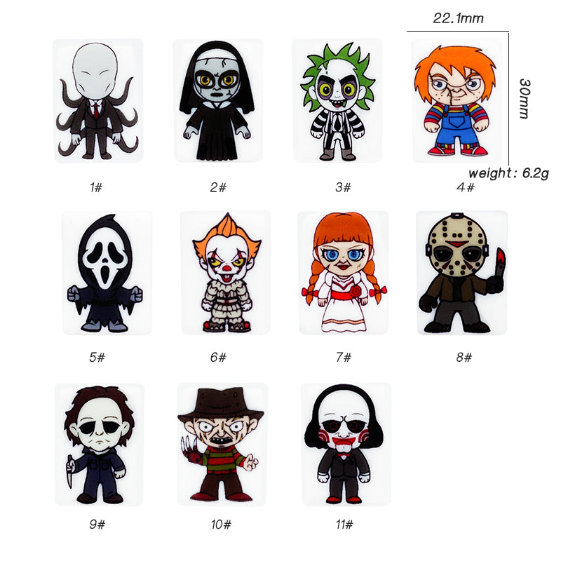 Horror movie characters Focal Beads