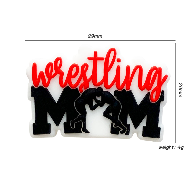 Wrestling Mom Focal Beads