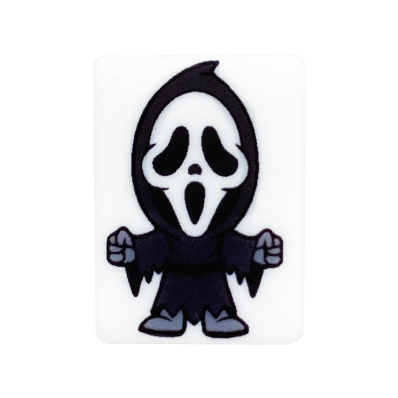 Scream Ghost Face Focal Beads #5