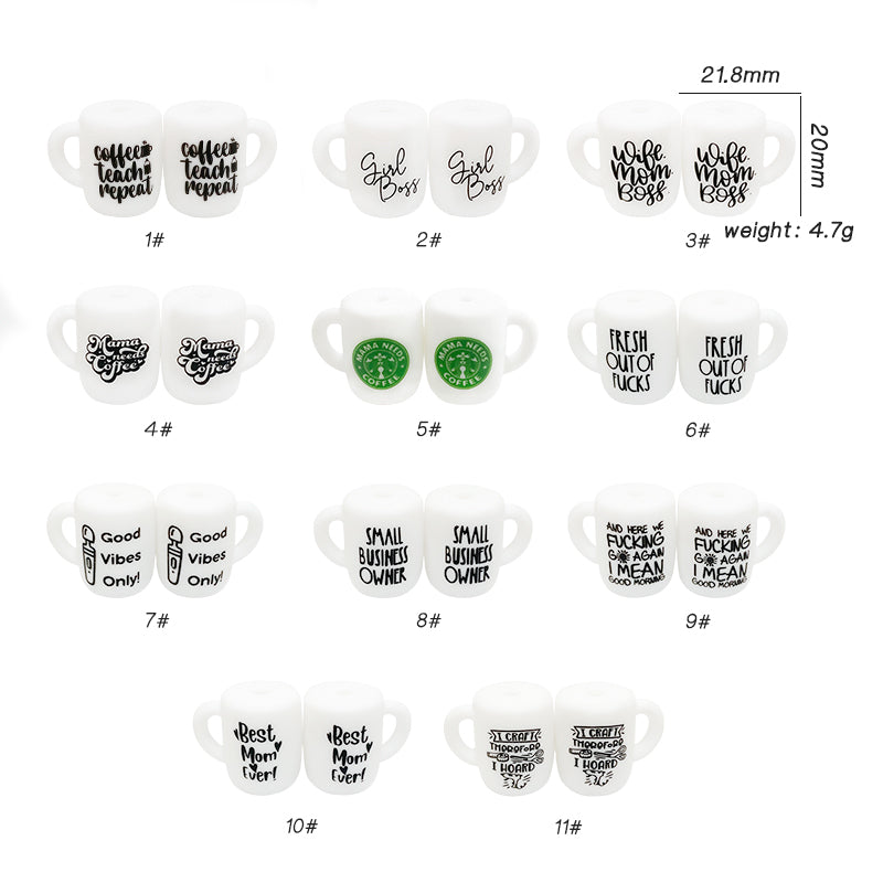 Mugs Focal Beads