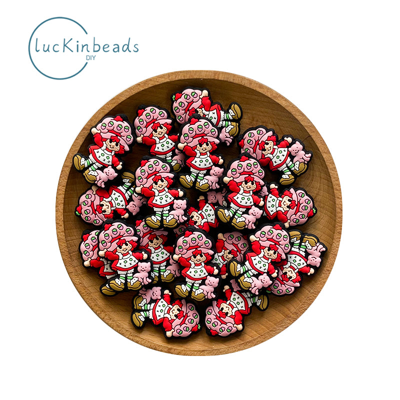 Strawberry girl Focal Beads