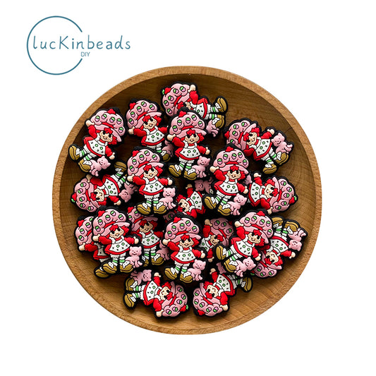 Strawberry girl Focal Beads