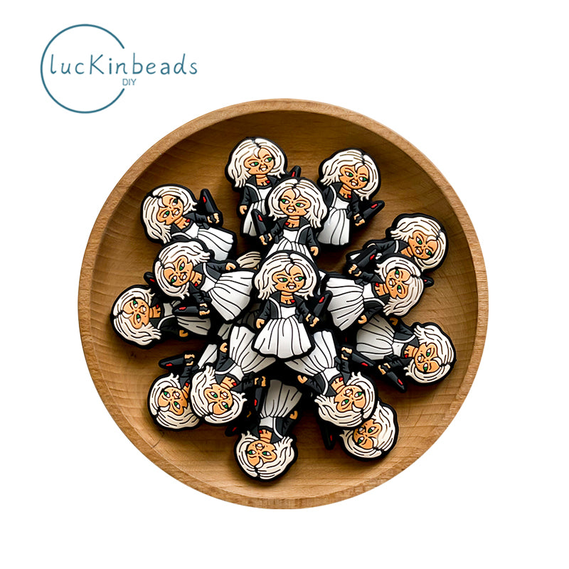 Tiffany Chucky Horror  Focal Beads