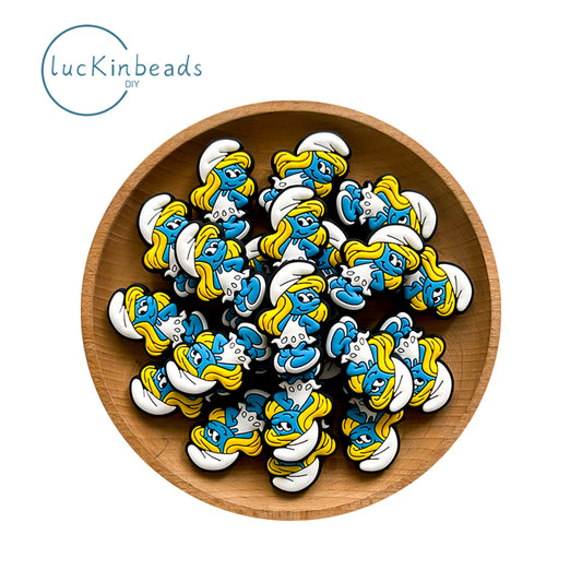 Smurfs Focal Beads