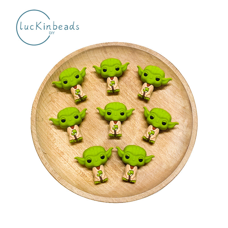 3D yoda Focal beads