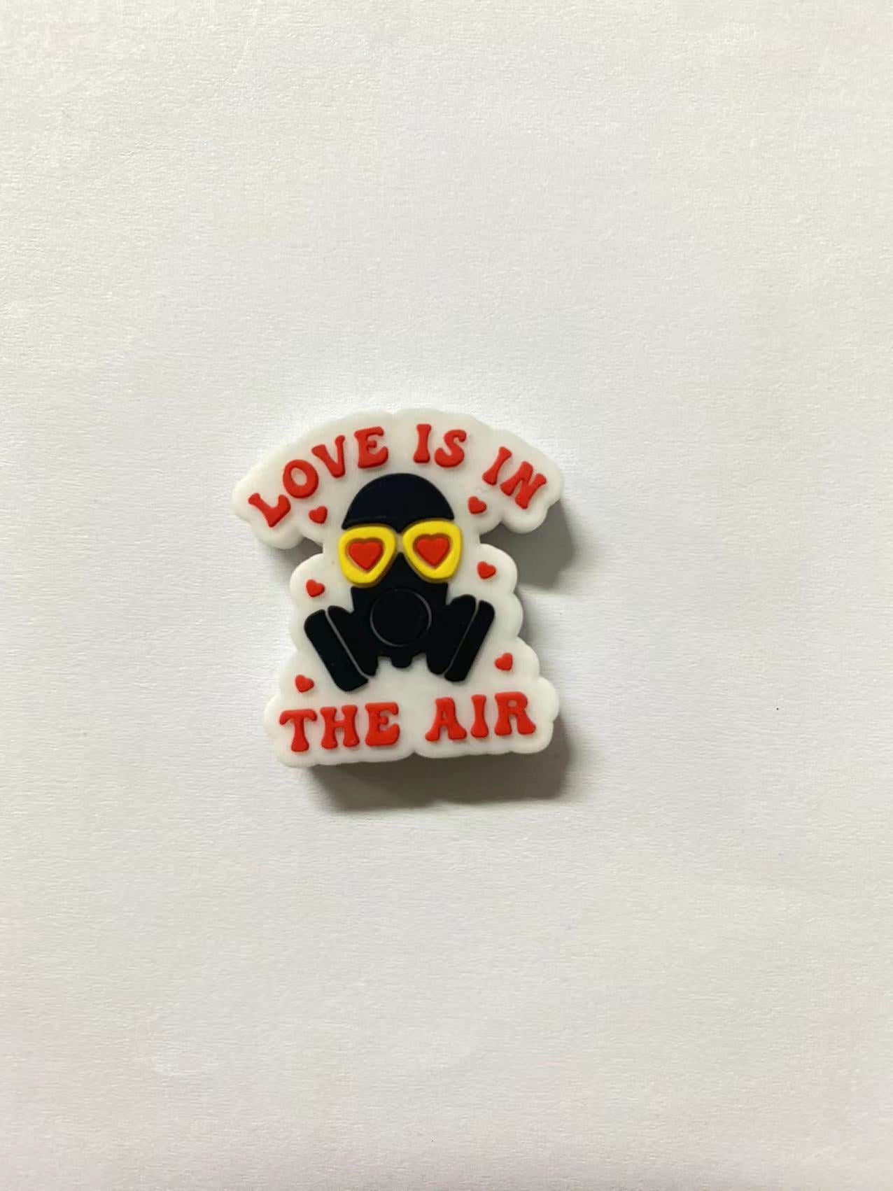 Love Is In The Air Heart Mask Focal Beads