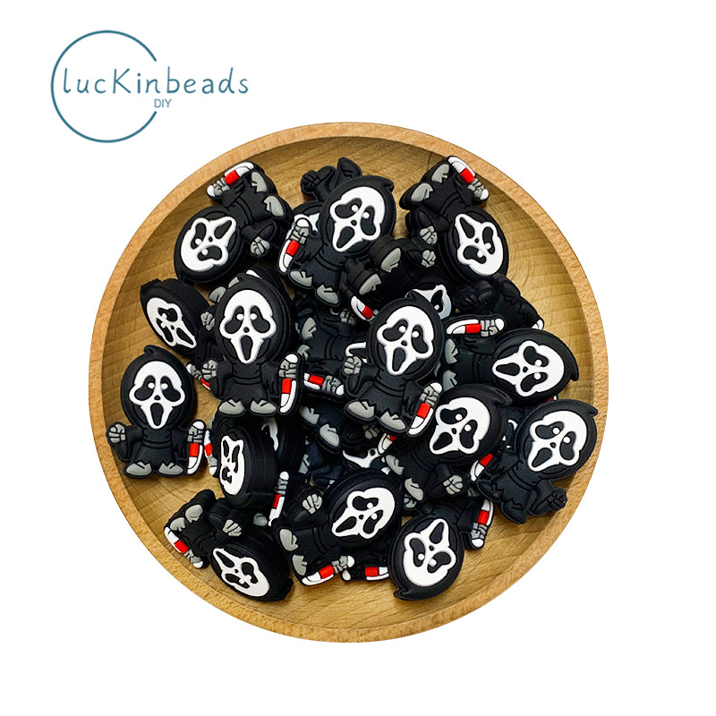 Scream Ghost Face  Focal Beads