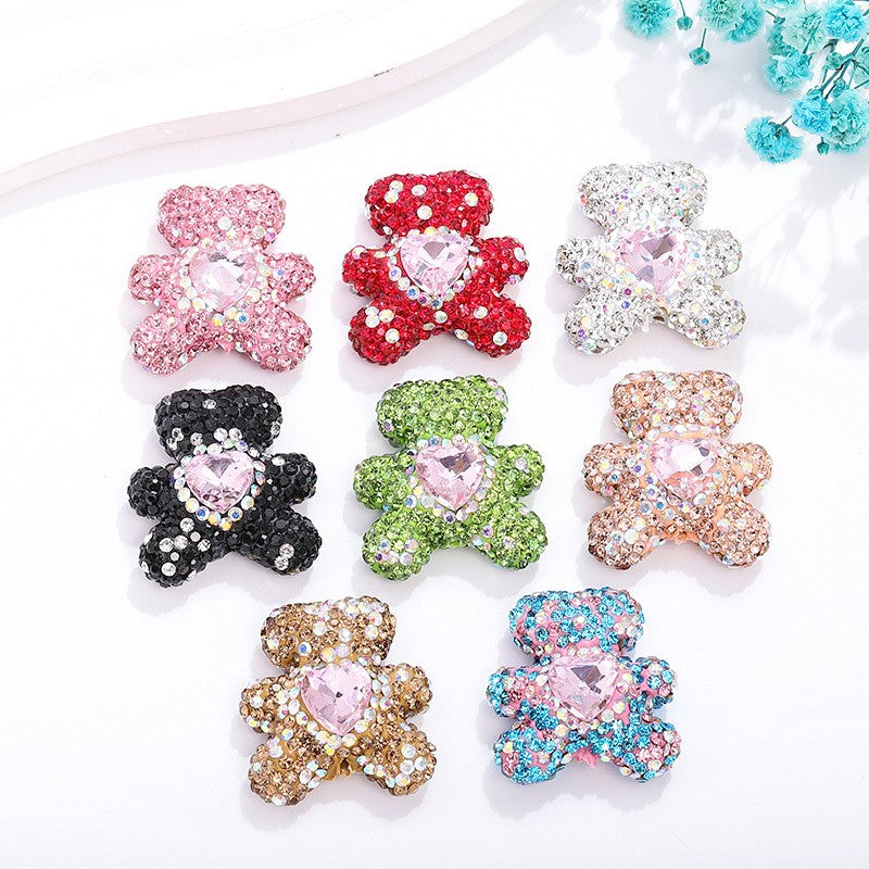 Bear sdiamond beads