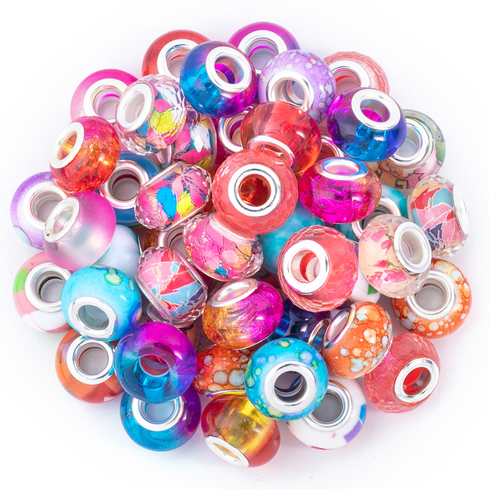 Random Mix Acrylic Beads(9*14mm)