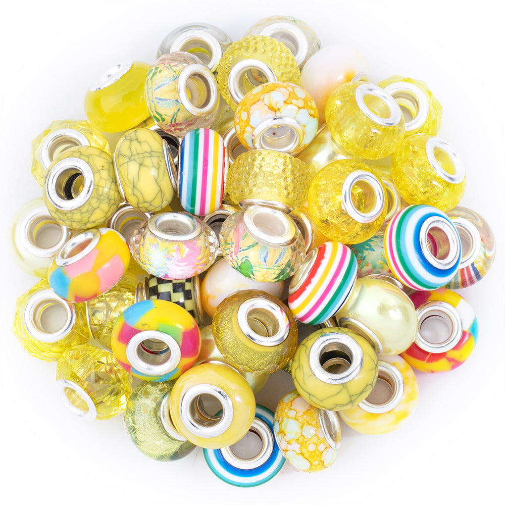 Random Mix Acrylic Beads(9*14mm)