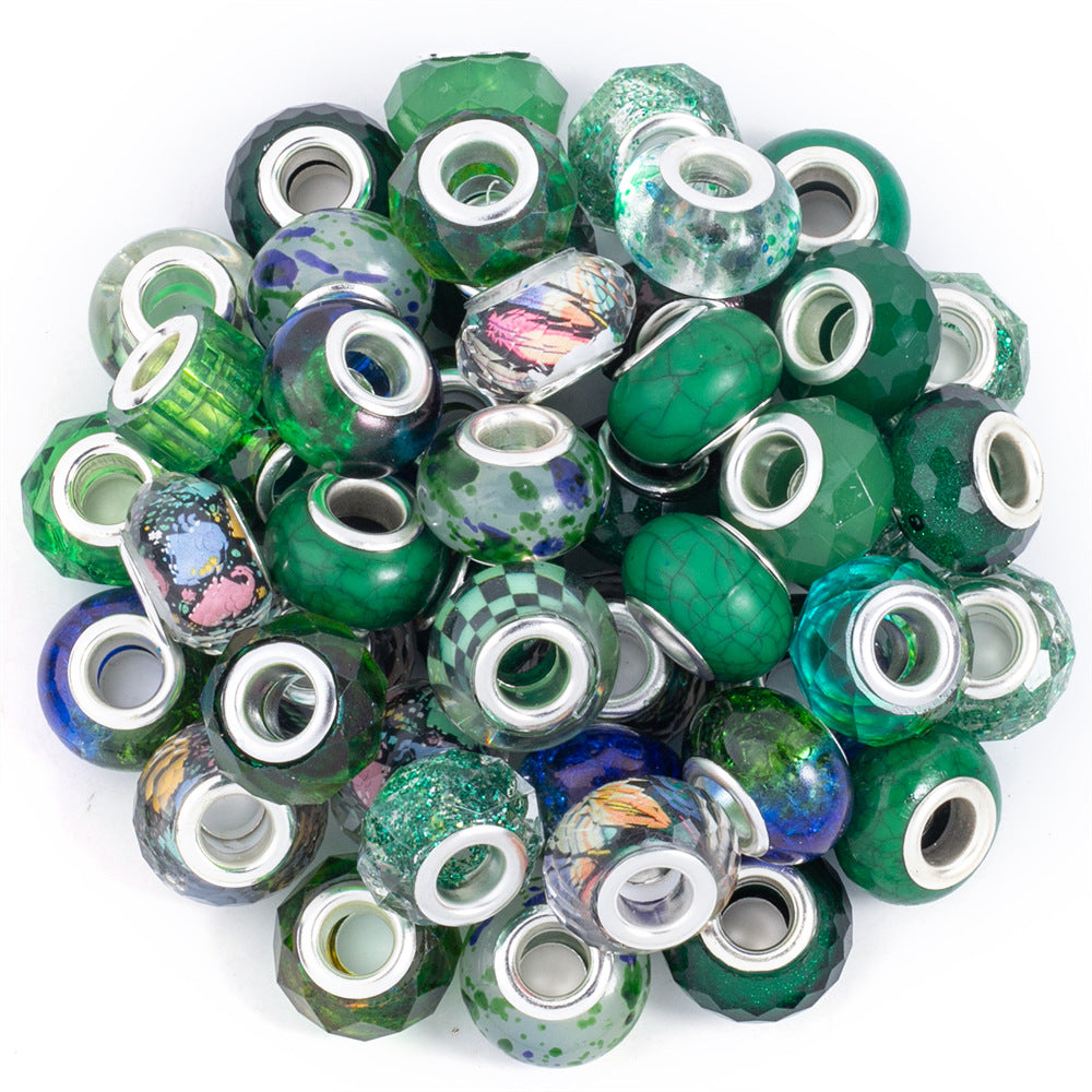 Random Mix Acrylic Beads(9*14mm)