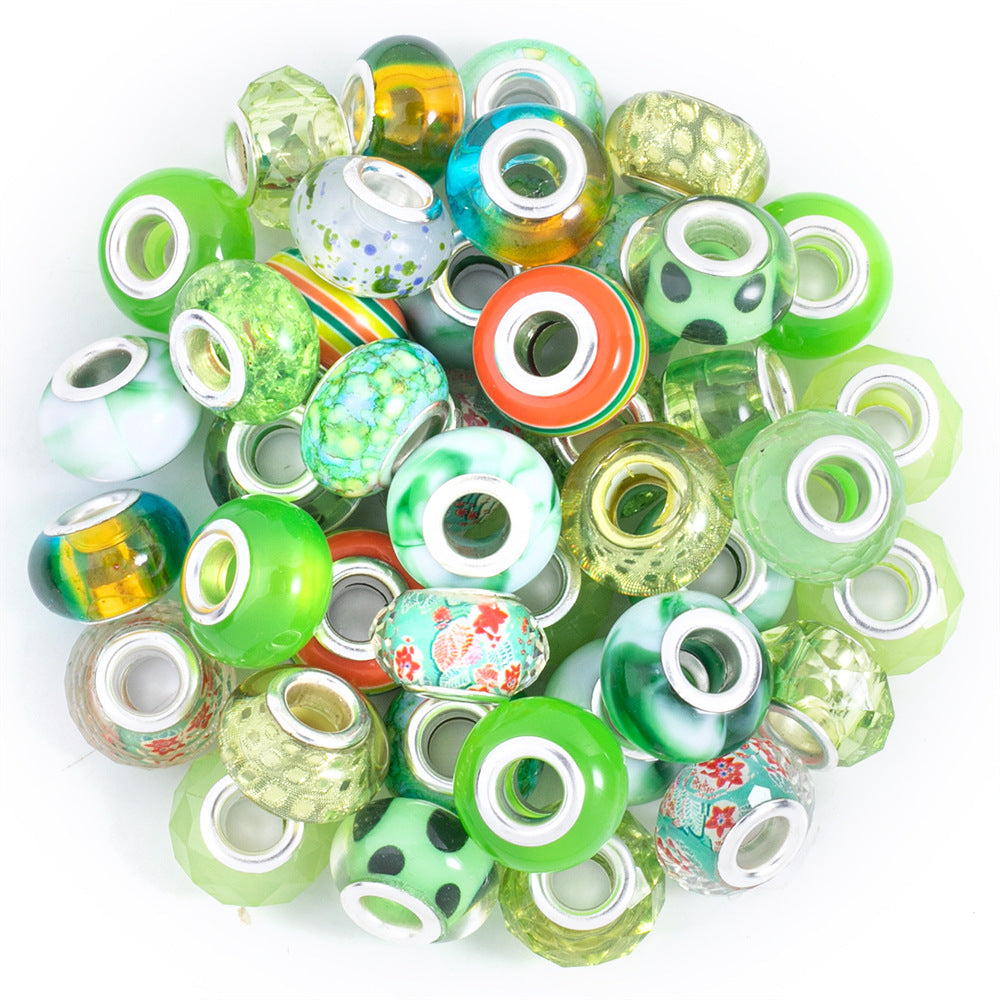 Random Mix Acrylic Beads(9*14mm)