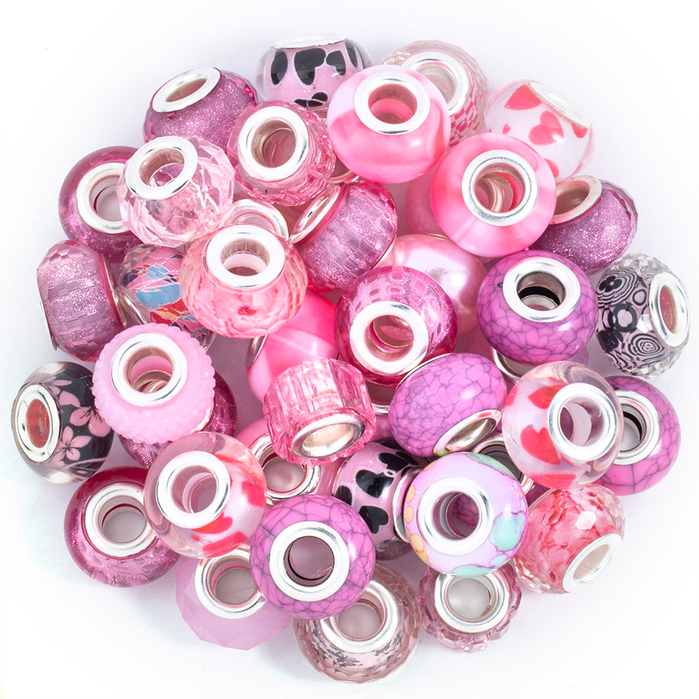 Random Mix Acrylic Beads(9*14mm)