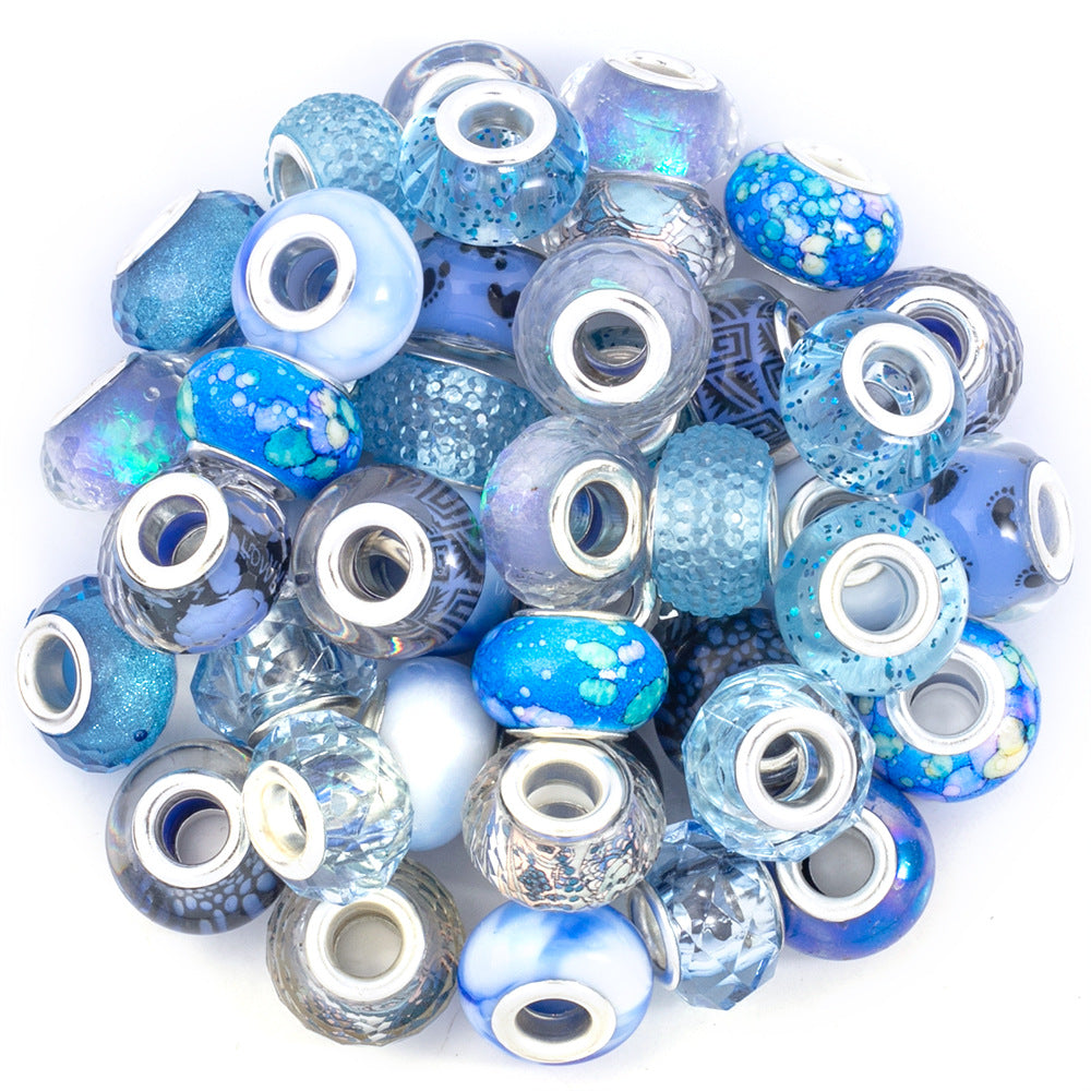 Random Mix Acrylic Beads(9*14mm)