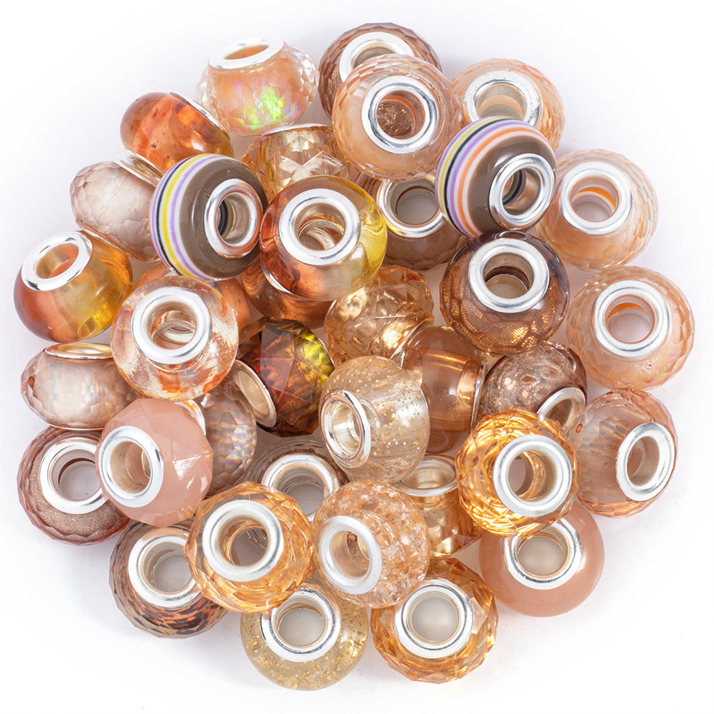 Random Mix Acrylic Beads(9*14mm)