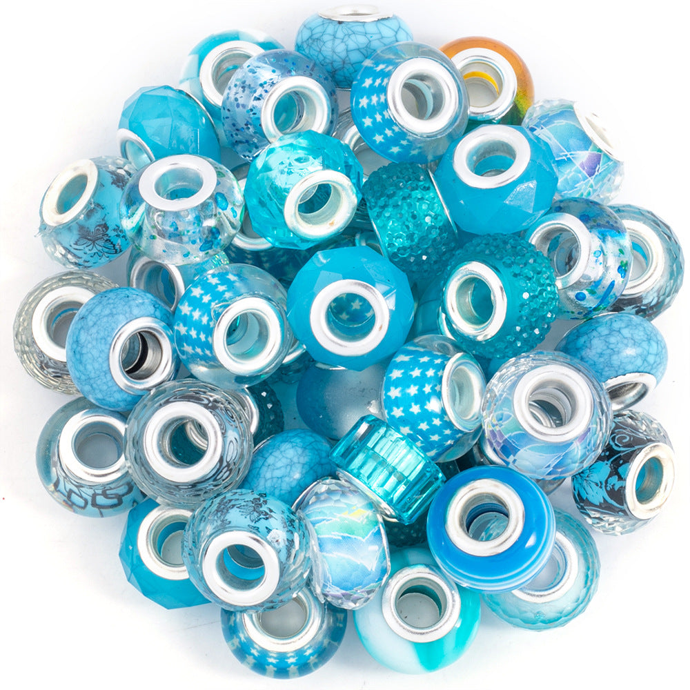 Random Mix Acrylic Beads(9*14mm)