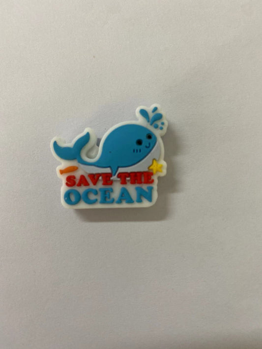 Save the ocean Focal beads