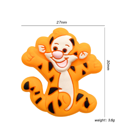 Bouncy Tiger Focal Beads