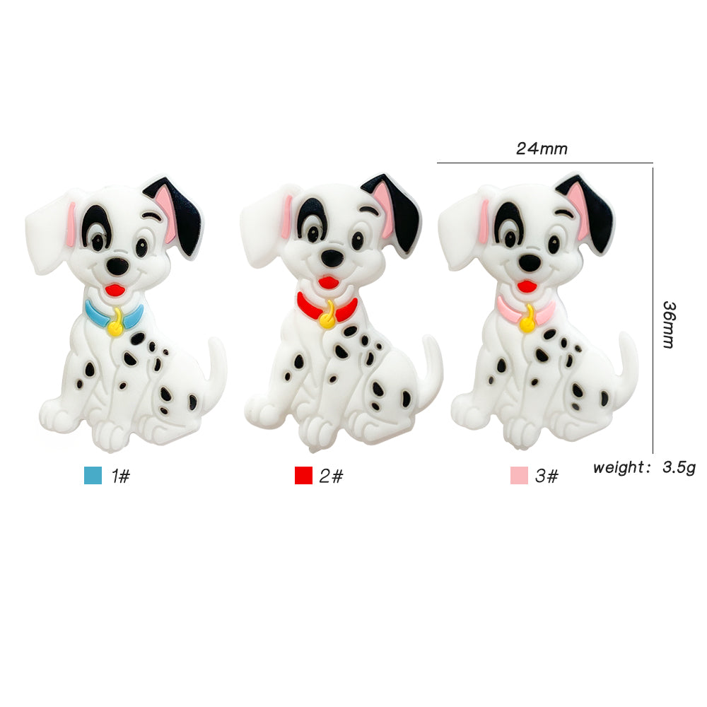 Dalmatian Focal Beads