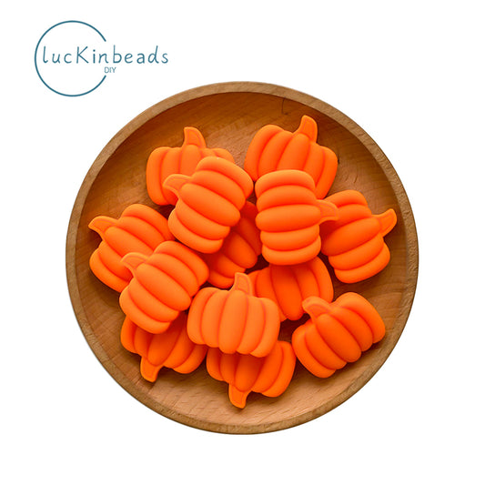 Pumpkin  Focal Beads