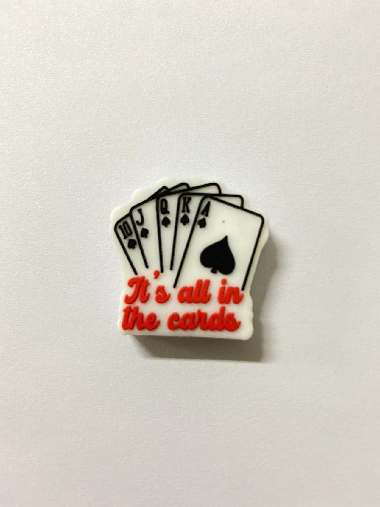 It's All In The Cards Focal beads