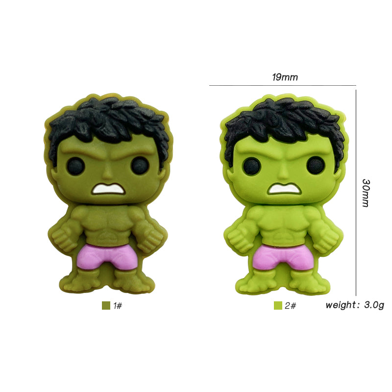 Hulk Focal Beads